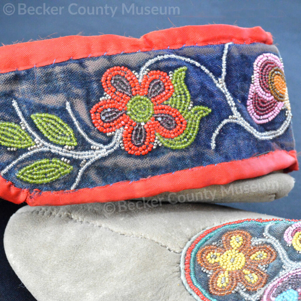Ojibwe Beadwork: A floral motif – Becker County Museum