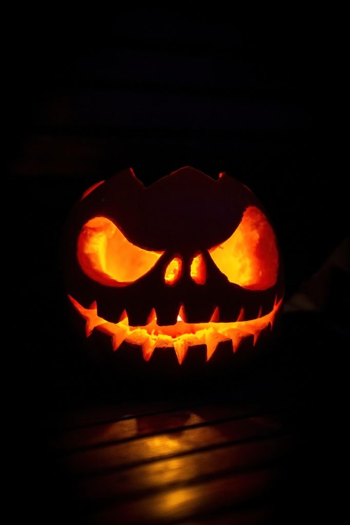 halloween, jack o'lantern, horror, pumpkin, autumn, night